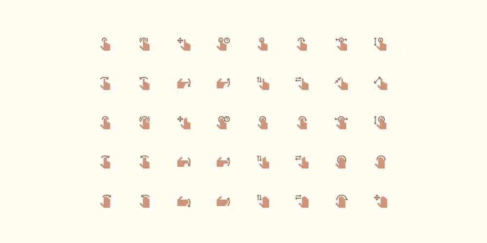 Gesture-Icons