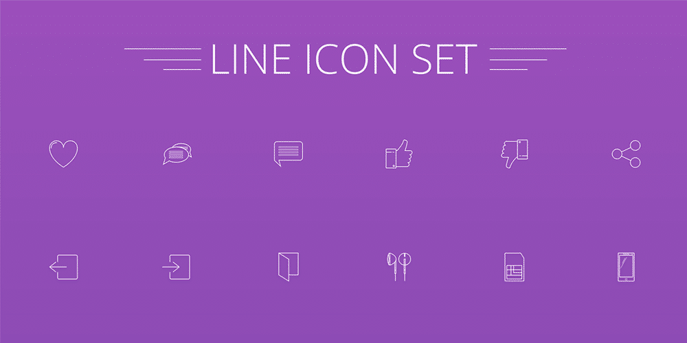 Best Free Icon Sets 2020 59 Line Icons Vector