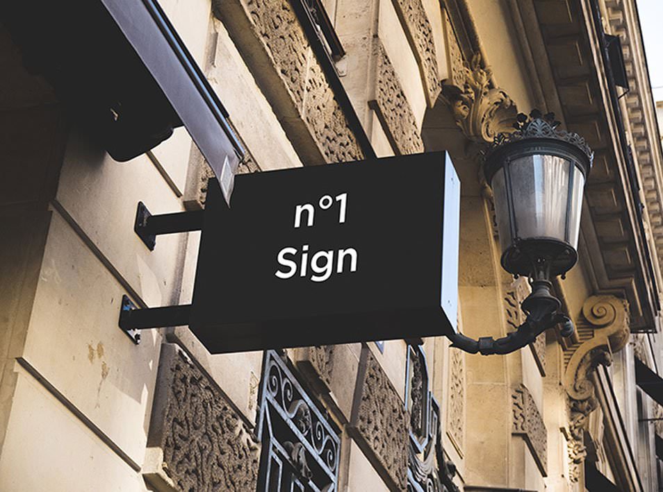 2 Hip Signs Mock-ups
