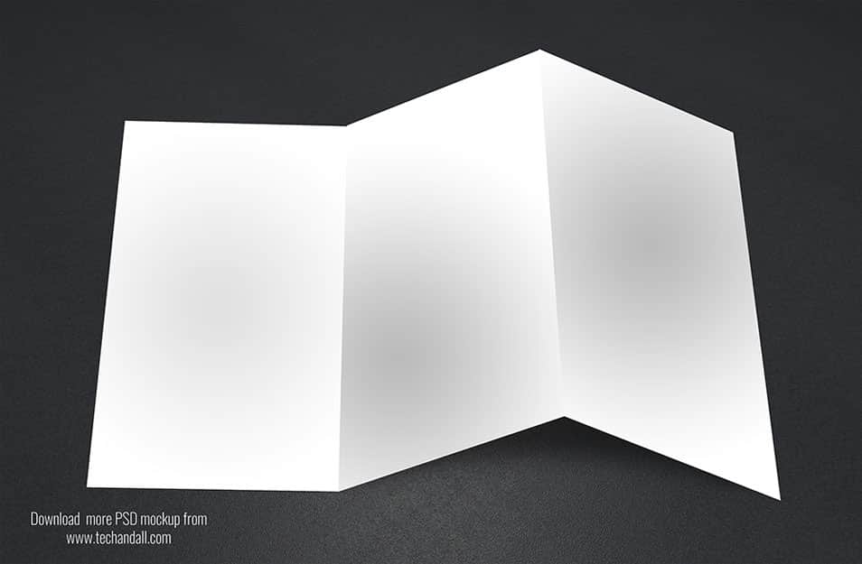 3 Tri-Fold Mockup
