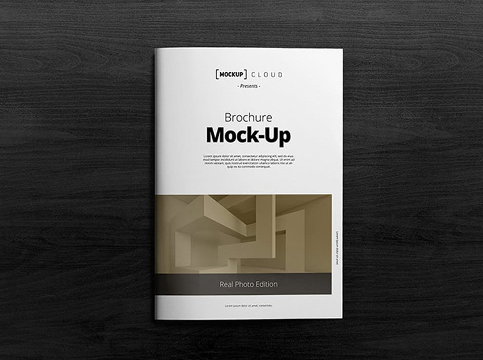 A4 Brochure Mockups vol. 1