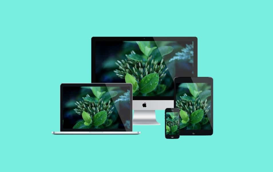 Apple devices mockup