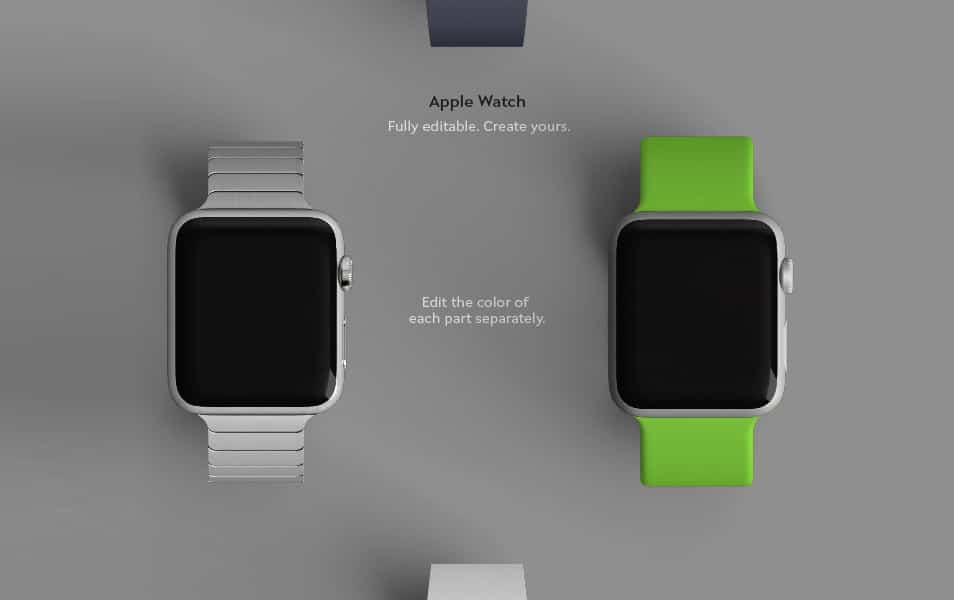 Apple Watch Mockup PSD