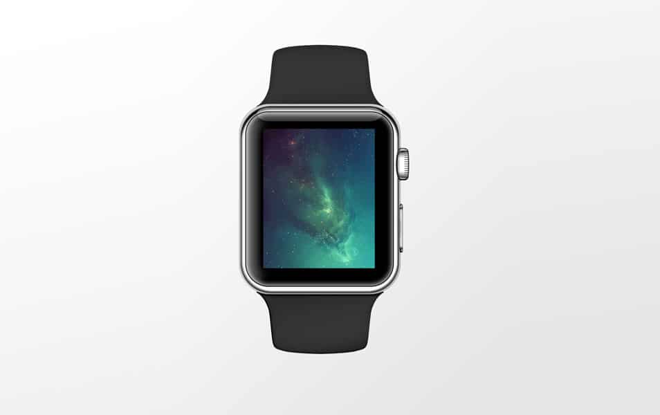 Apple Watch Sport PSD Mock-Up