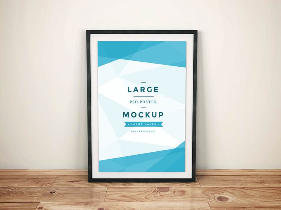 Artwork Frame PSD Mockup Vol.4
