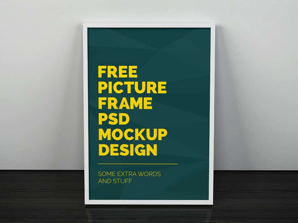 Artwork Frame PSD Mockup