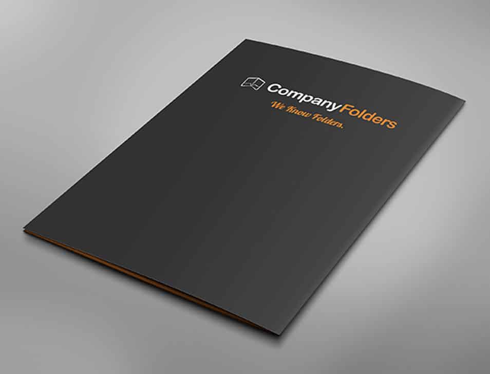 Back Cover Folder Mockup Template