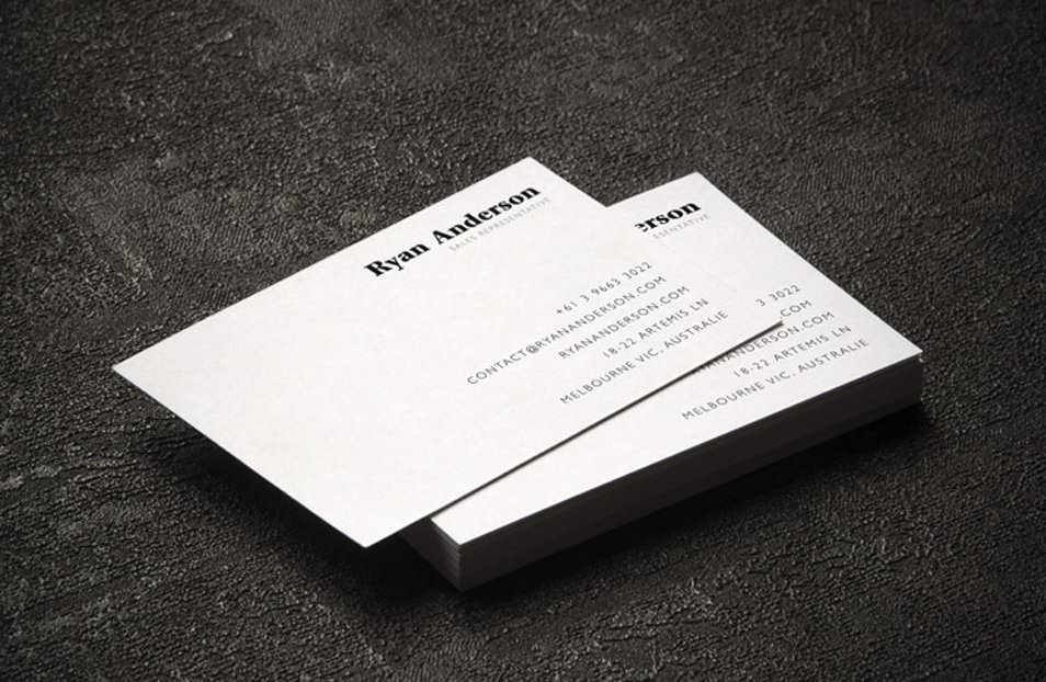 Business Card MockUp PSD