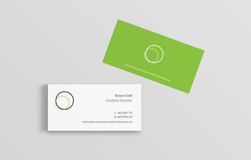 Business Card Mockup Psd