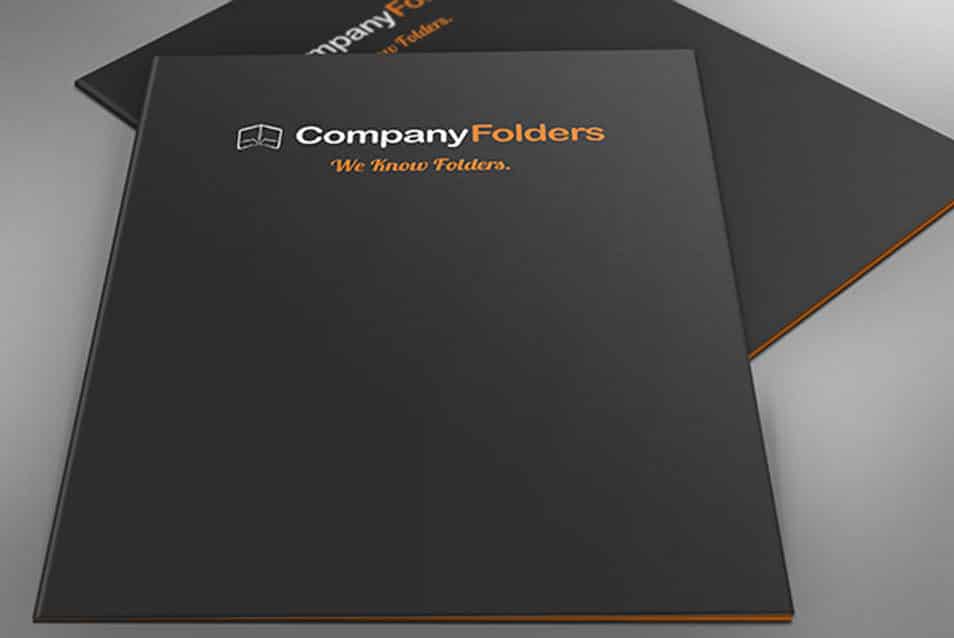 Casual Spread Presentation Folders Mockup Template