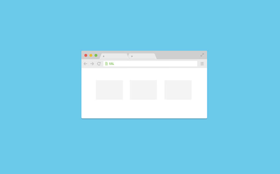 Chrome Browser Mockup