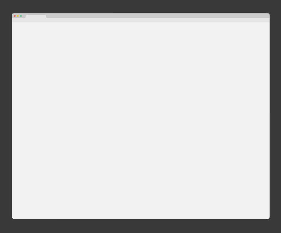 Chrome Browser Mockup