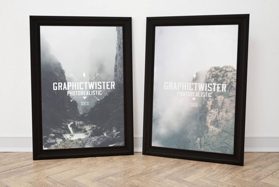 Double Black Image Frame