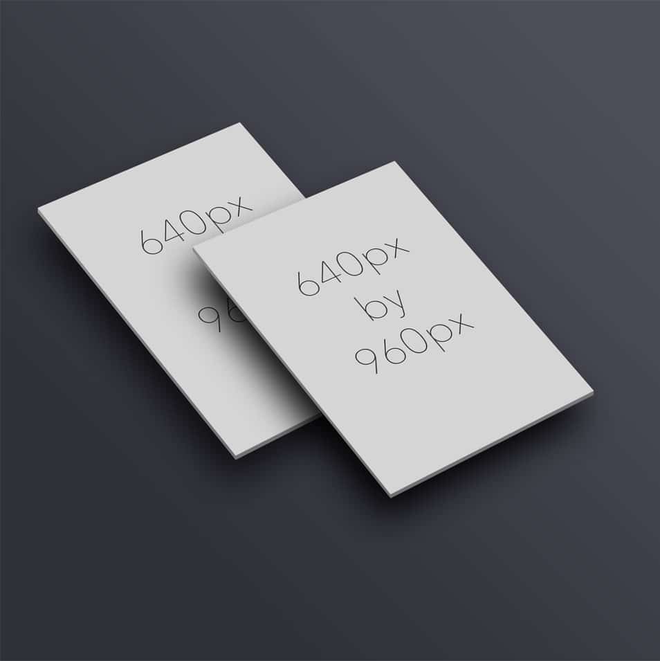 Dribble Mobile Mockup IN PERSPECTIVE!!!