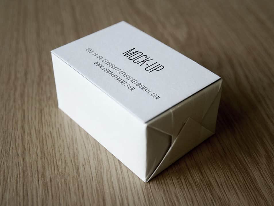FREE Business Card Logo Mock up