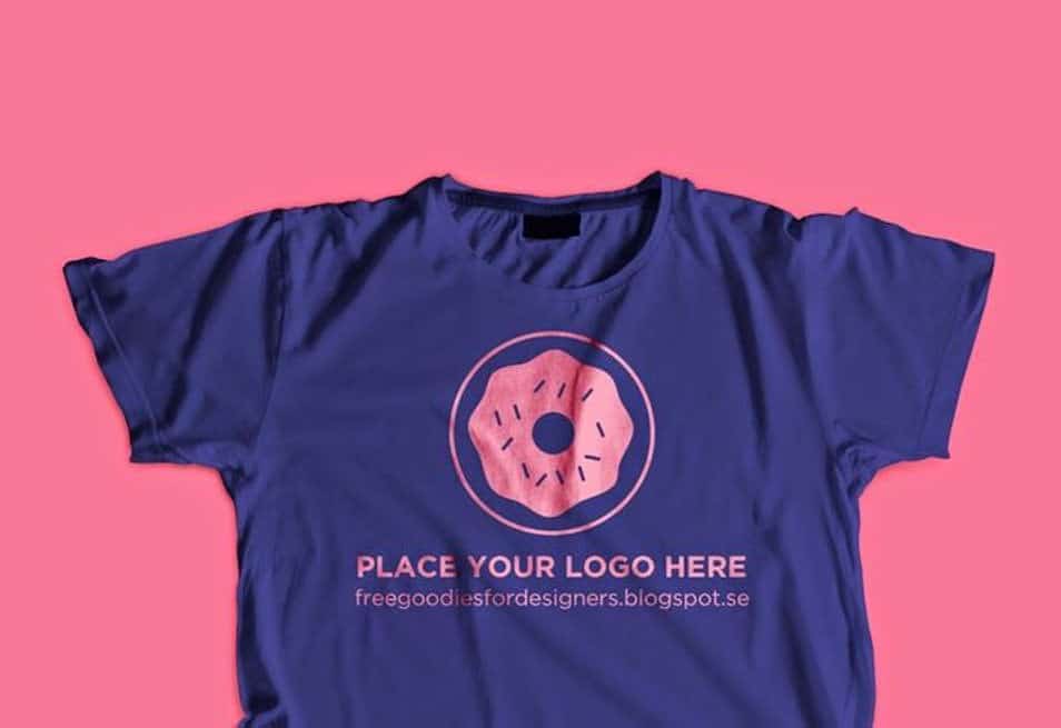 FREE PSD T-shirt mockup