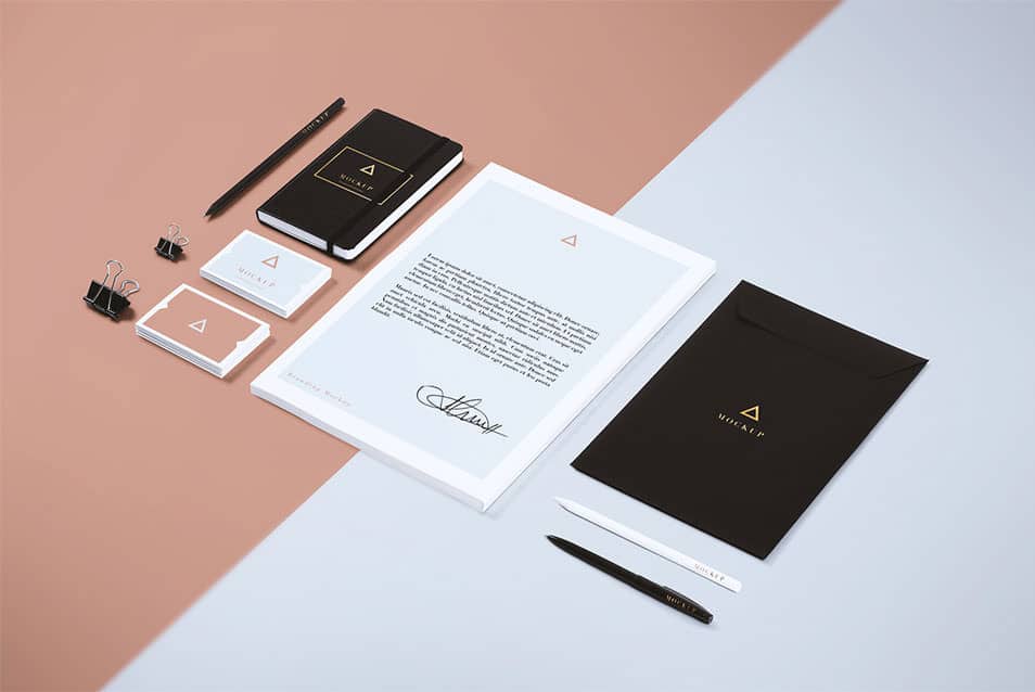 Free Branding / Stationery Mock Up 05