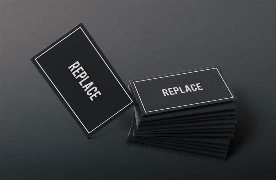 Free Business Card Mock Up 01