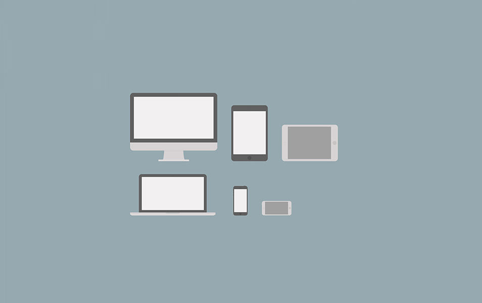 Free PSD Flat Apple Device Mockups