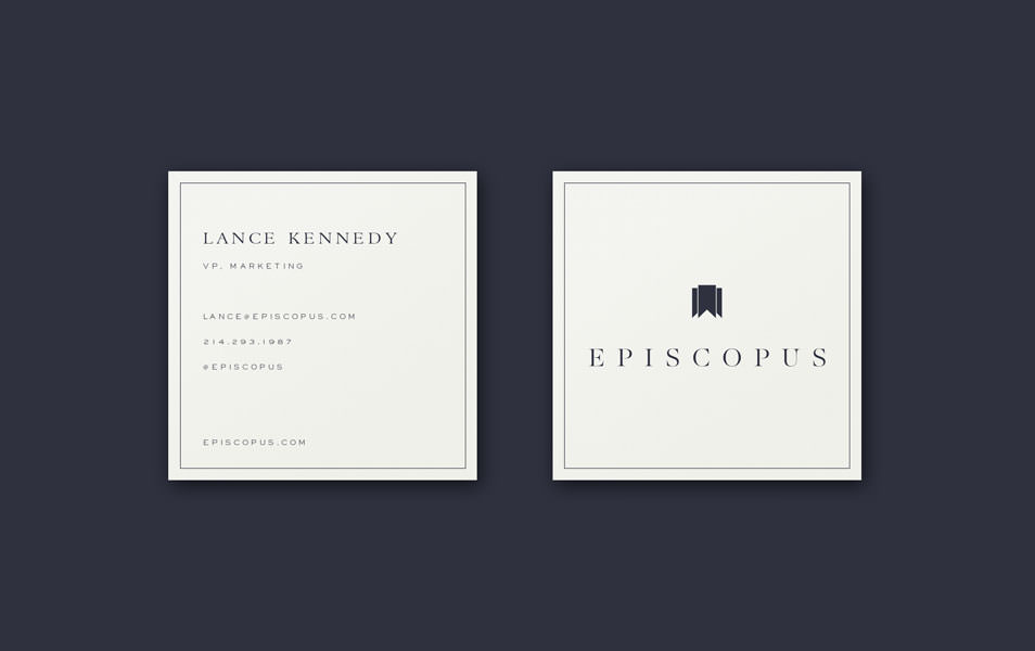 Free Square Business Card Mockup PSD