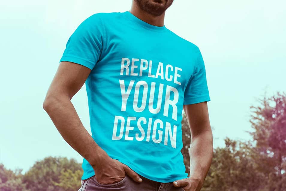 Free T-Shirt Mock Up 03