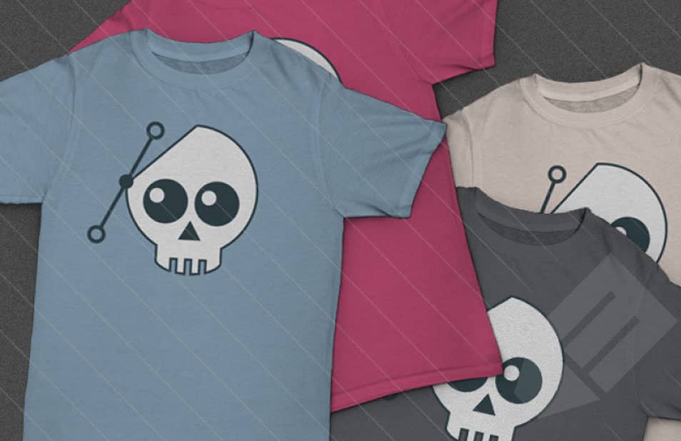 Free Tee Mock-up