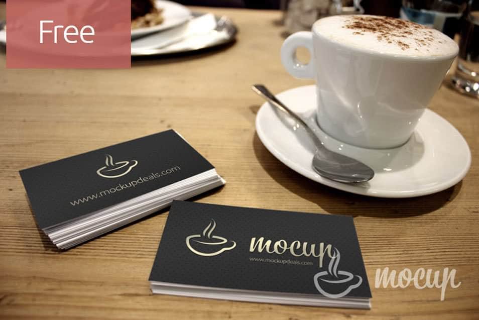 Free business card MockUp