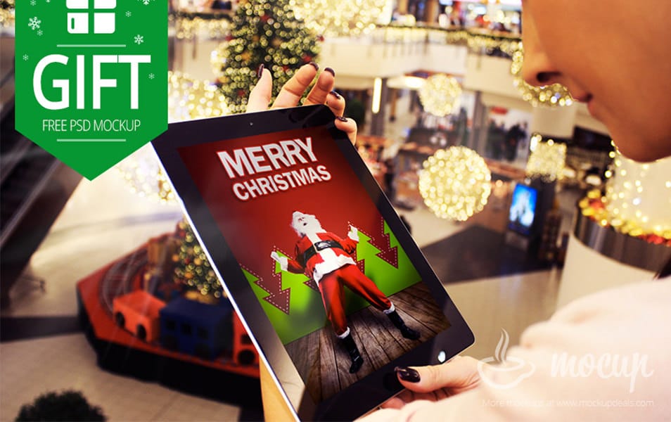 Free iPad 2 Mockup Gift