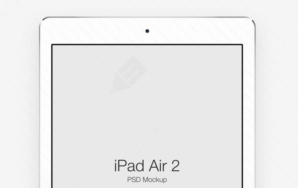 Free iPad Mini Vector Mock-up