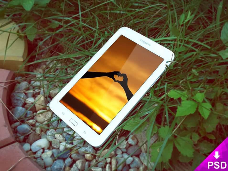 Galaxy Tab 3 Mockup