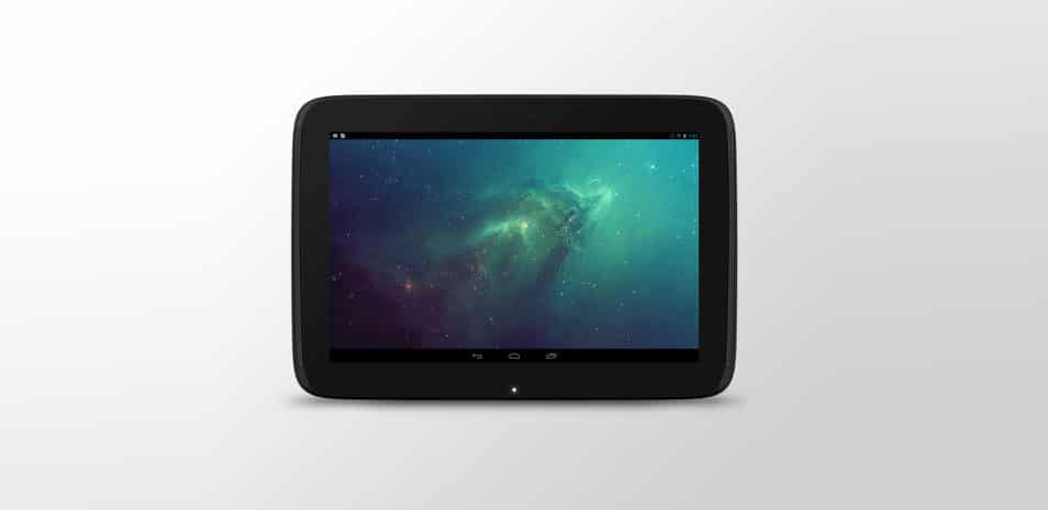 Google Nexus 10 PSD Mock Up
