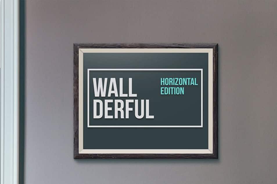 Horizontal Frames MockUps