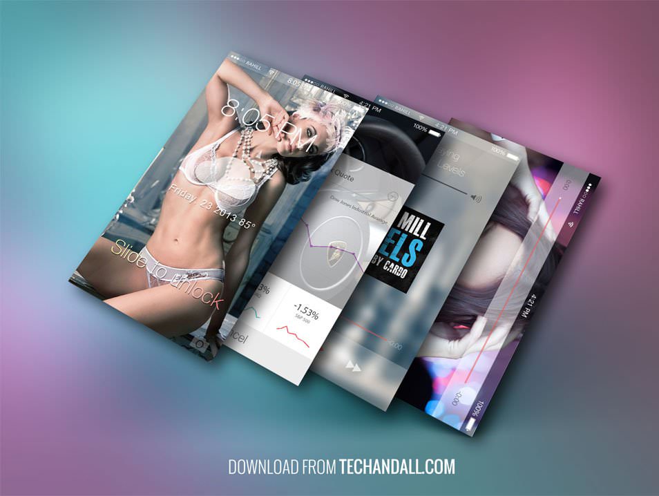 Perspective Screen MockUp Vol. 2