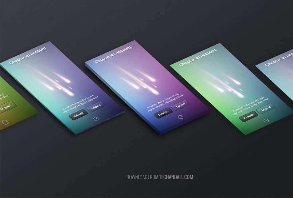 Perspective Screen MockUp Vol. 3