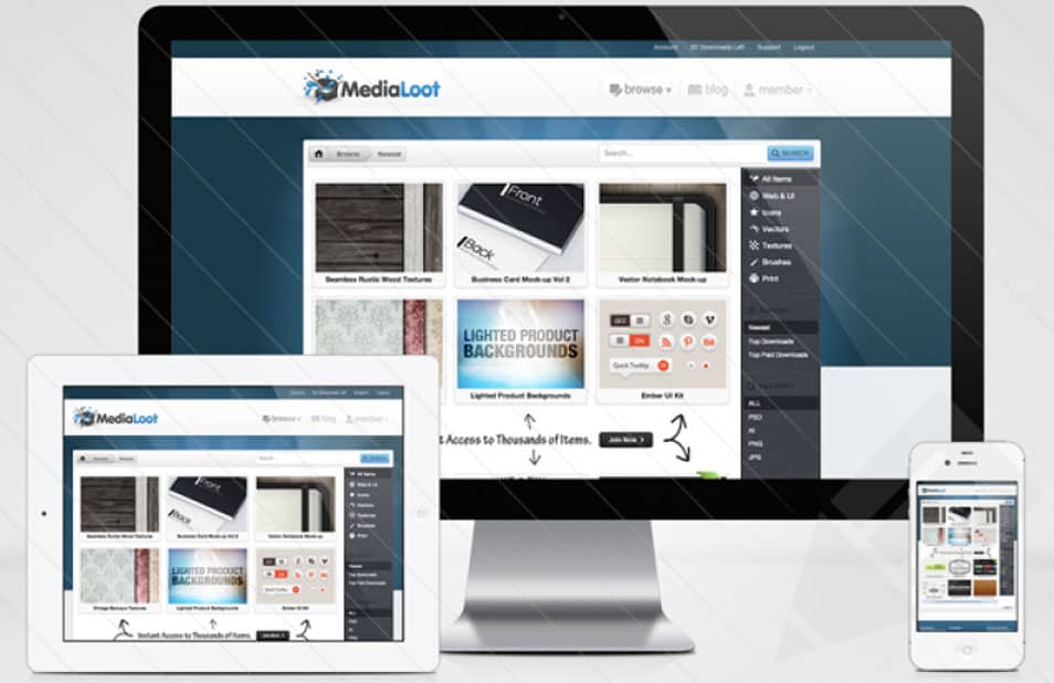 Responsive Design Mock-up Pack