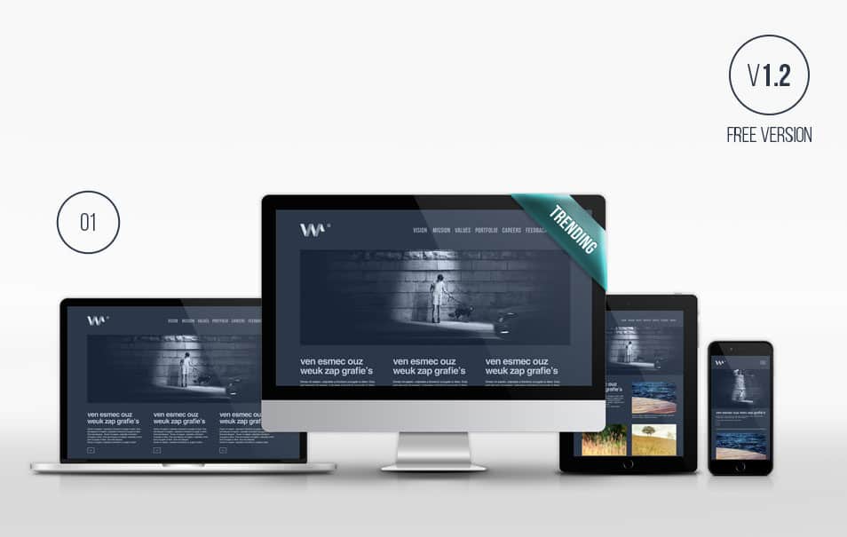 Responsive Showcase Device Mockup