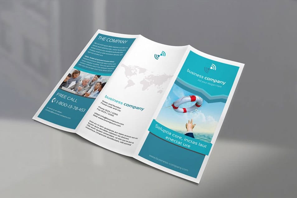 Trifold Brochure Mock-up