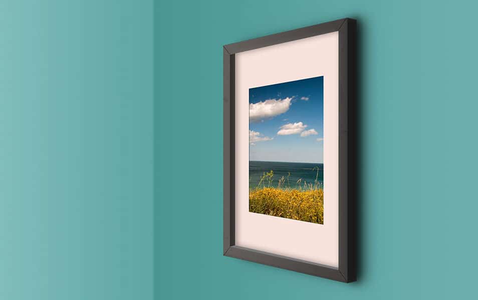 Wall Photo Frame Mockup Template