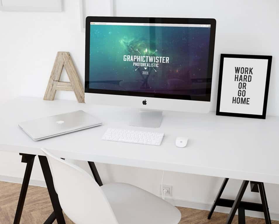 Workspace Mockup Template