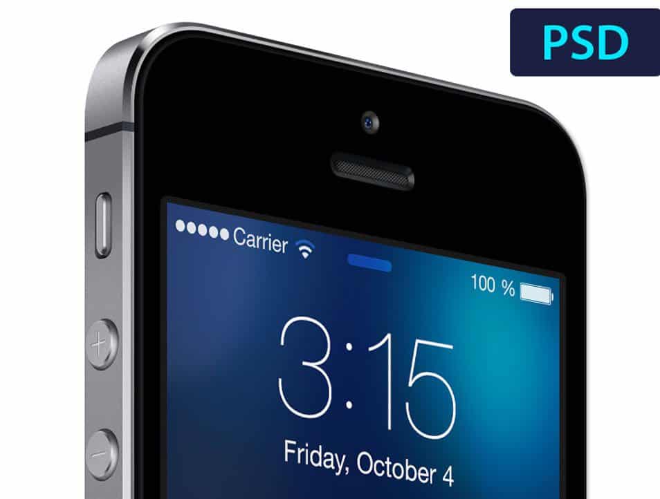 iOS 7 lockscreen template