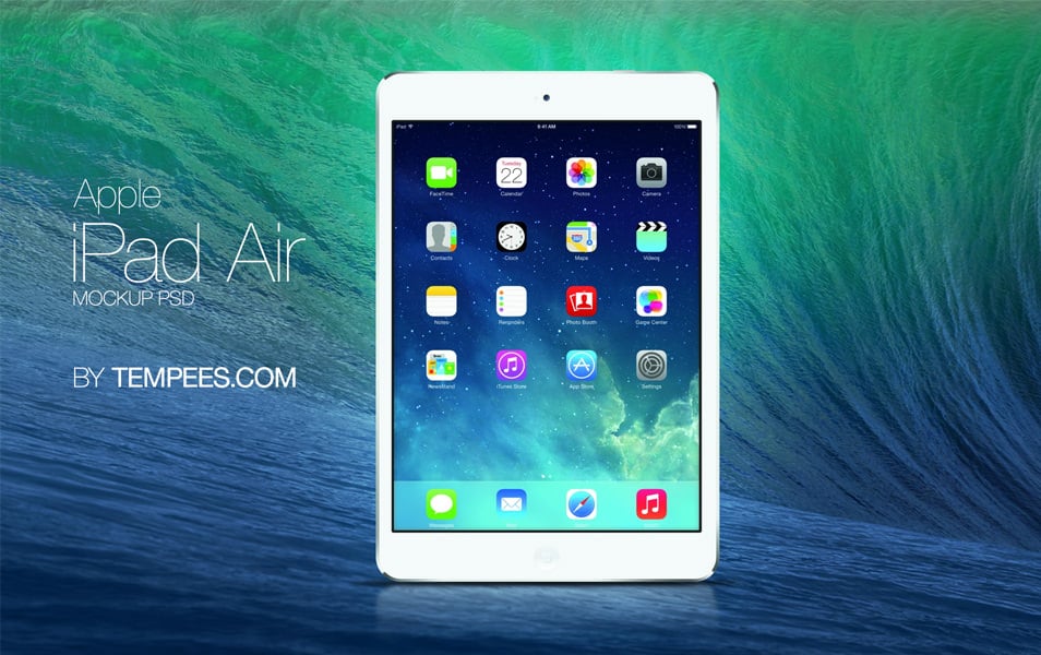 iPad Air Mockup