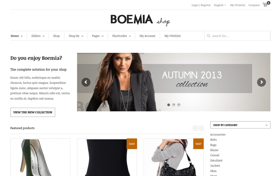 Boemia Responsive WordPress Theme