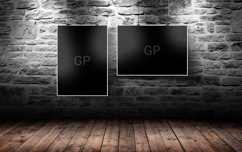 Hanging Poster Mockup