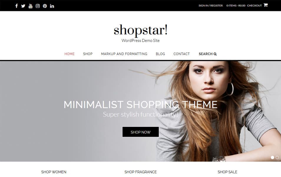 Shopstar Responsive WordPress Theme