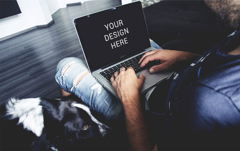 Macbook Pro Retina Mockup