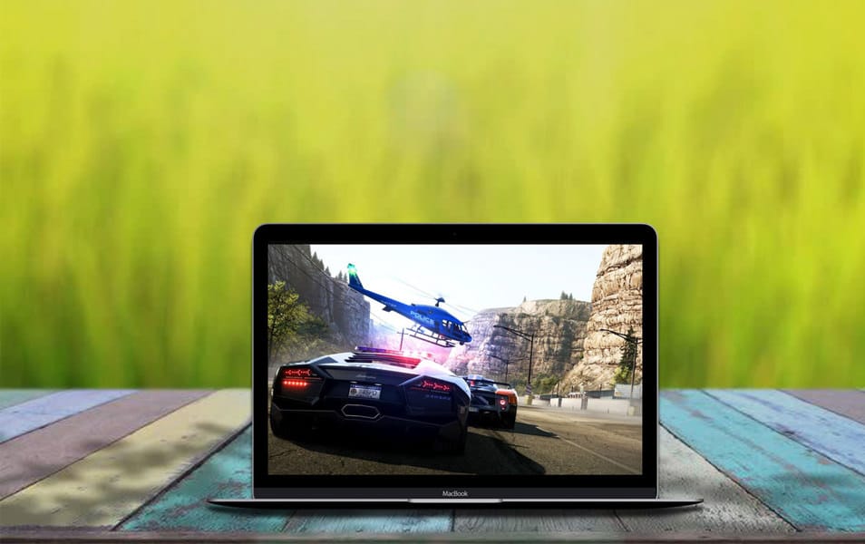 Realistic MacBook Air Mockup