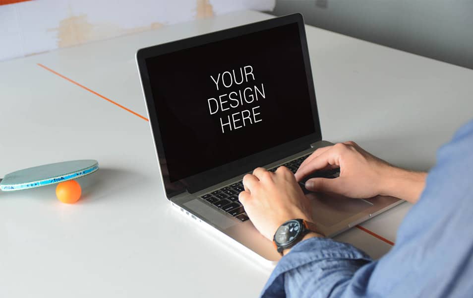 Retina Macbook Pro Mockup