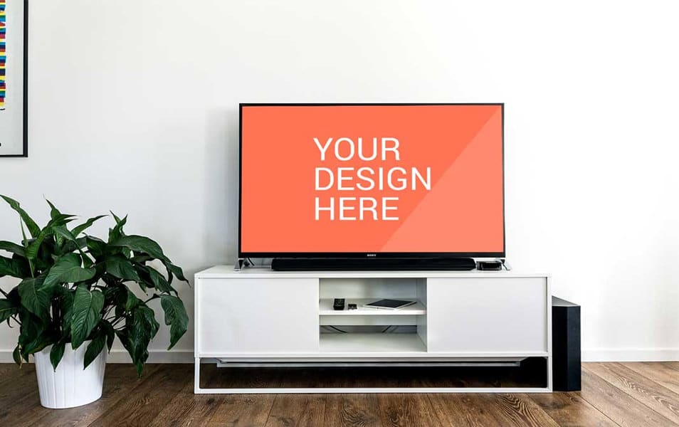 Sony TV Mockup