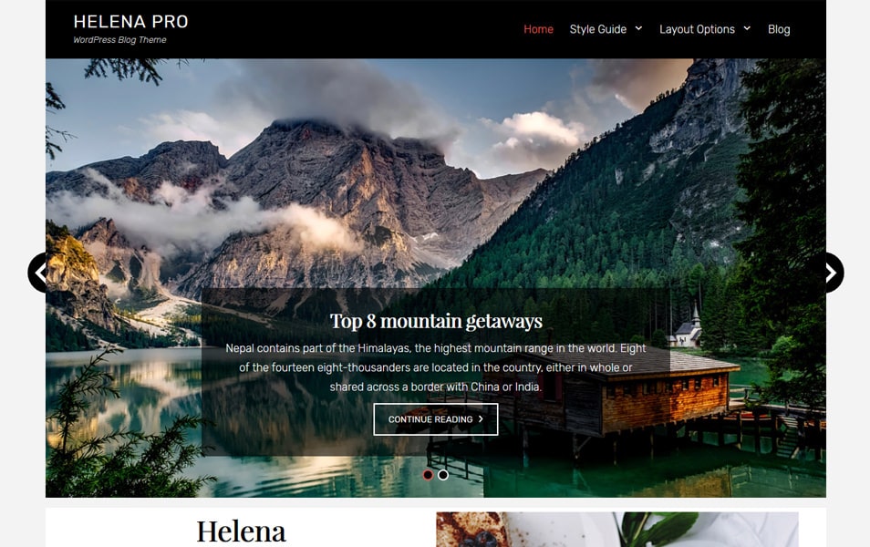 Helena Responsive WordPress Theme