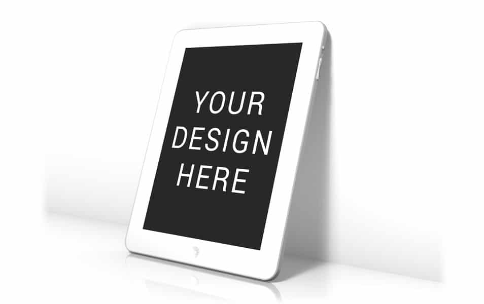 Minimal iPad Mockup